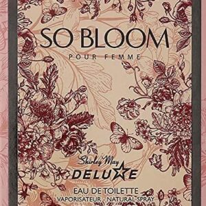 SO BLOOM Eau De Parfum 100ml by Shirley May Deluxe – Floral Fruity Women’s Perfume